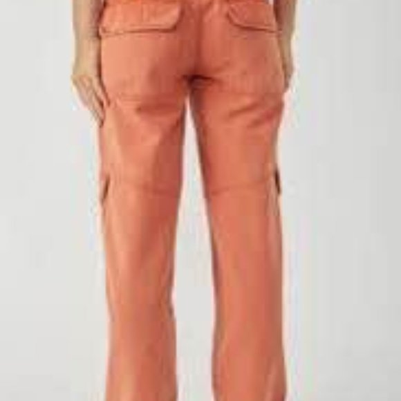 Free People Come and Get It Utility Pant in Spice Route - Picture 5 of 6